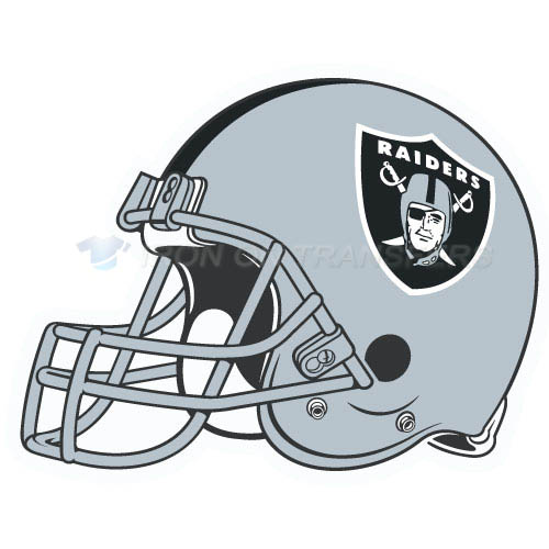 Oakland Raiders Iron-on Stickers (Heat Transfers)NO.668